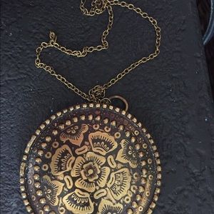 Vintage Brass Medallion